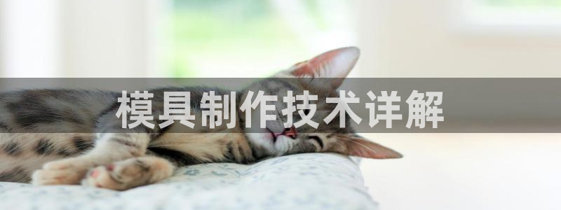 太阳集团城网站2017：模具制作技术详解